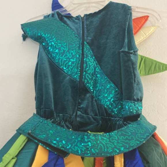 COPY - Wishcraft Chasing Fireflies  Birds of Paradise Costume sz 16 preowned - Picture 4 of 8